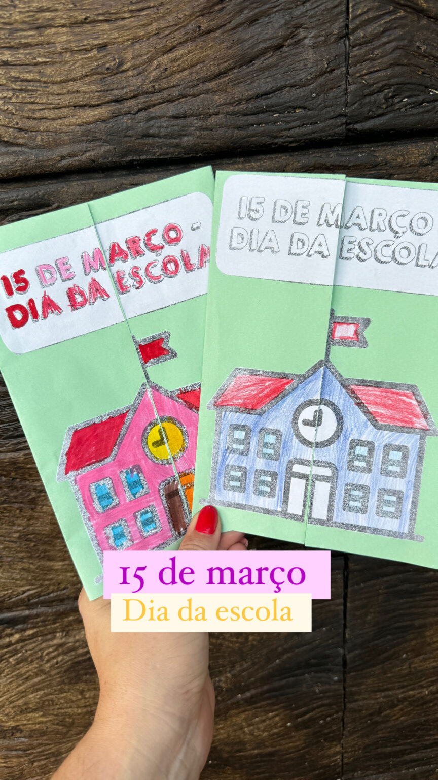 Lapbook Dia Da Escola Acervo Da Profe Pedagoga Maiara Milioli