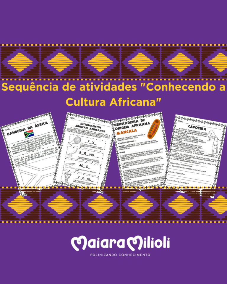 Sequência de atividades Conhecendo a cultura Africana – Acervo da Profe ...