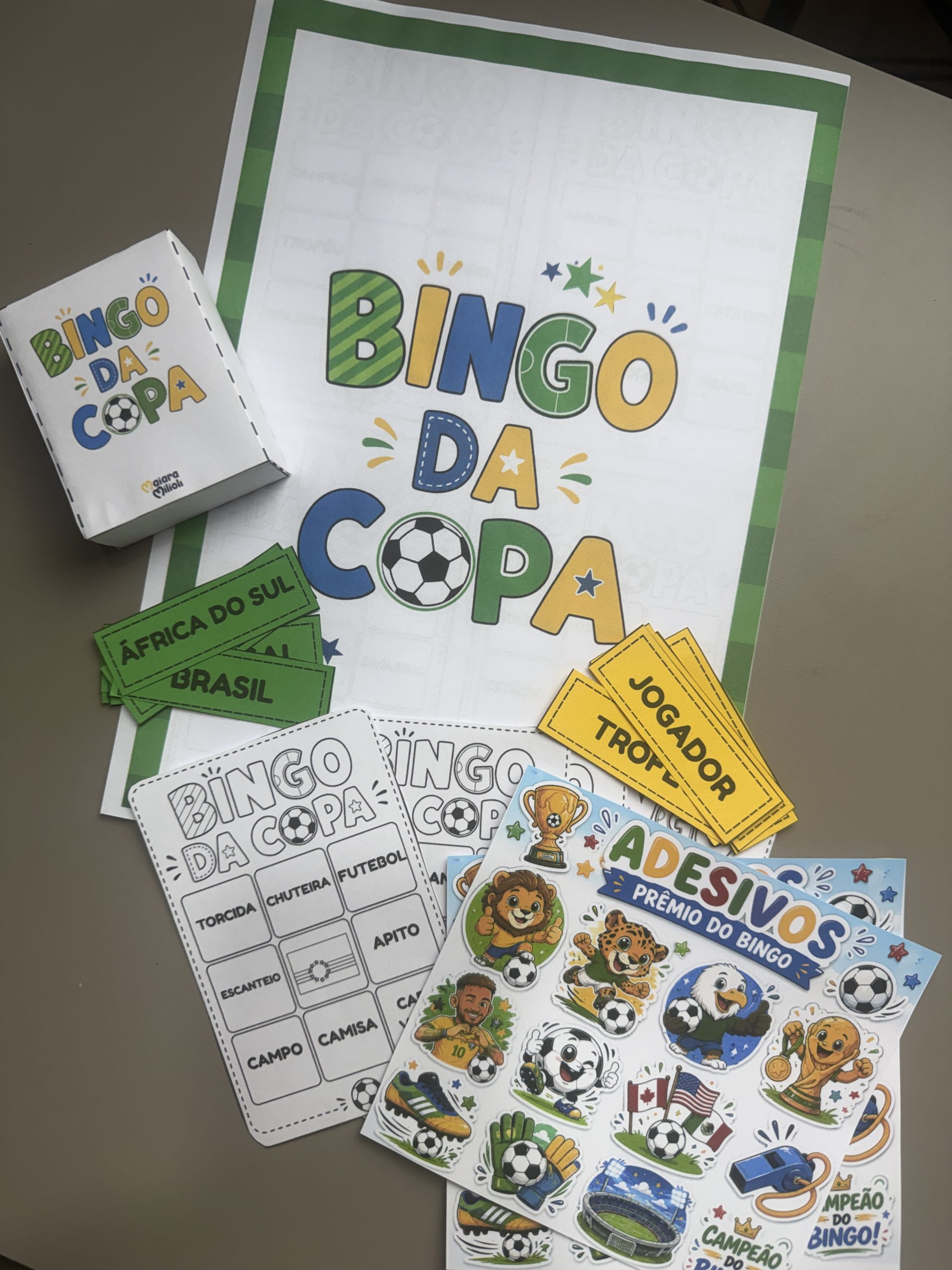 Bingo da Copa do mundo - Imagem 2